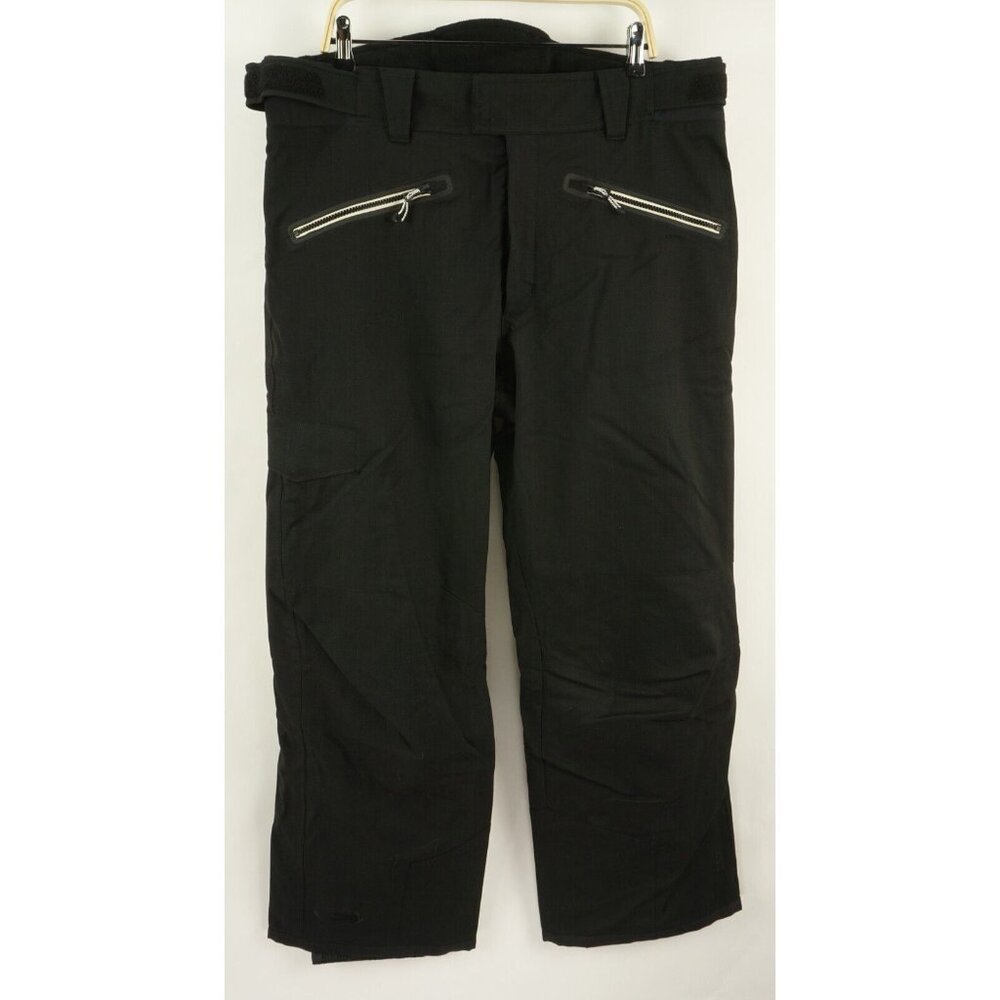 Eider‎ Defender 2LS Snow Ski Pants Men's XL Black Adjustable Lined Waterproof